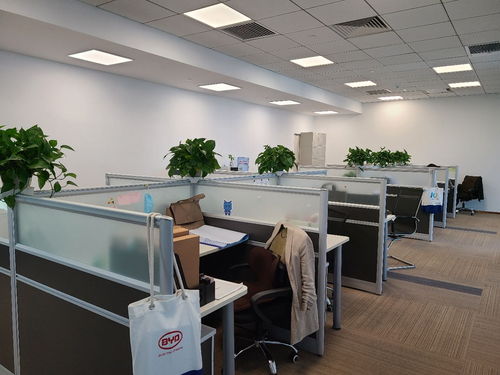 丽泽商务区晋商联合大厦精装修办公室，采光优越，随时起租，配套网络设备